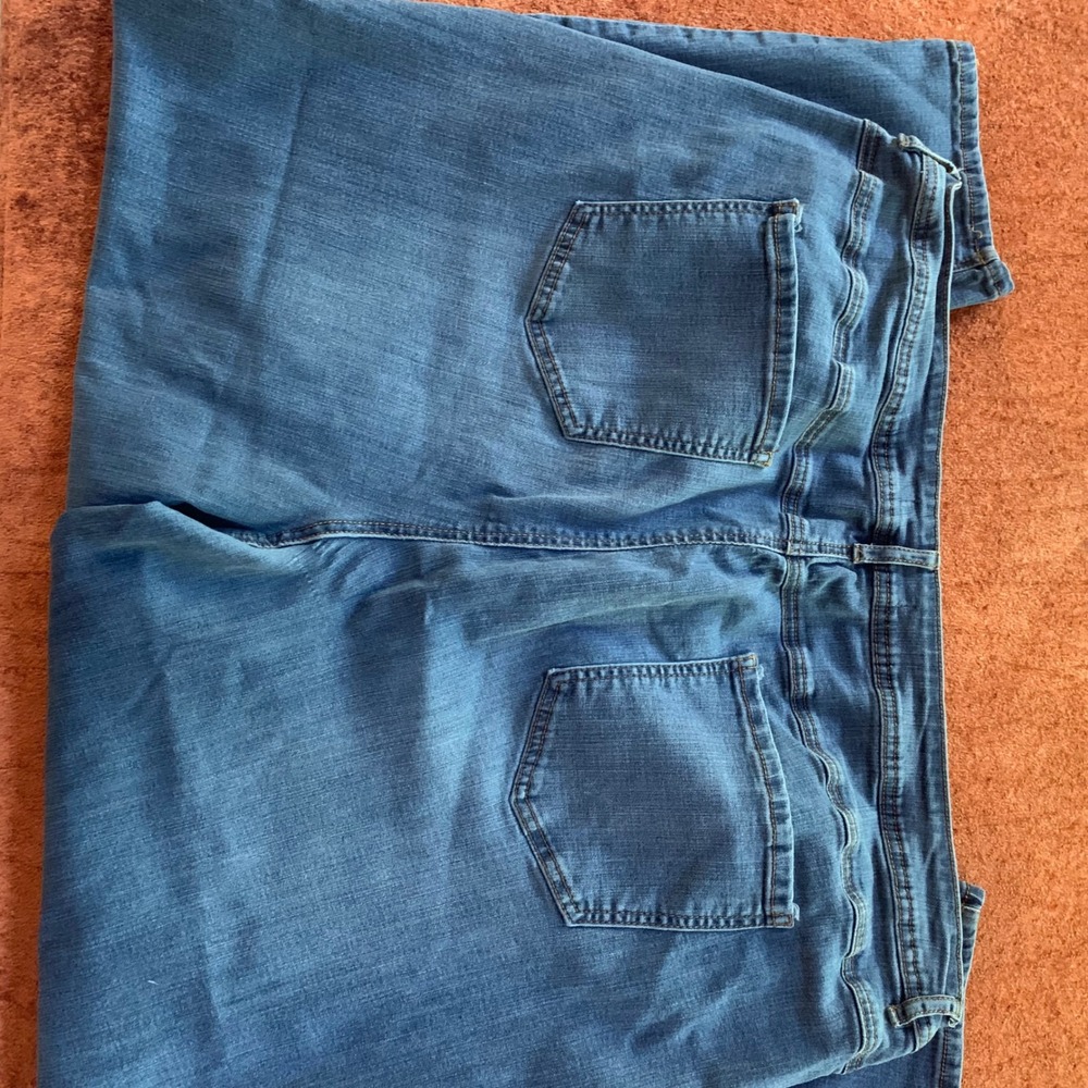 Est 1946 Denim Classic Straight Leg Blue Jeans Womens Size 28W Medium Wash - Picture 7 of 9